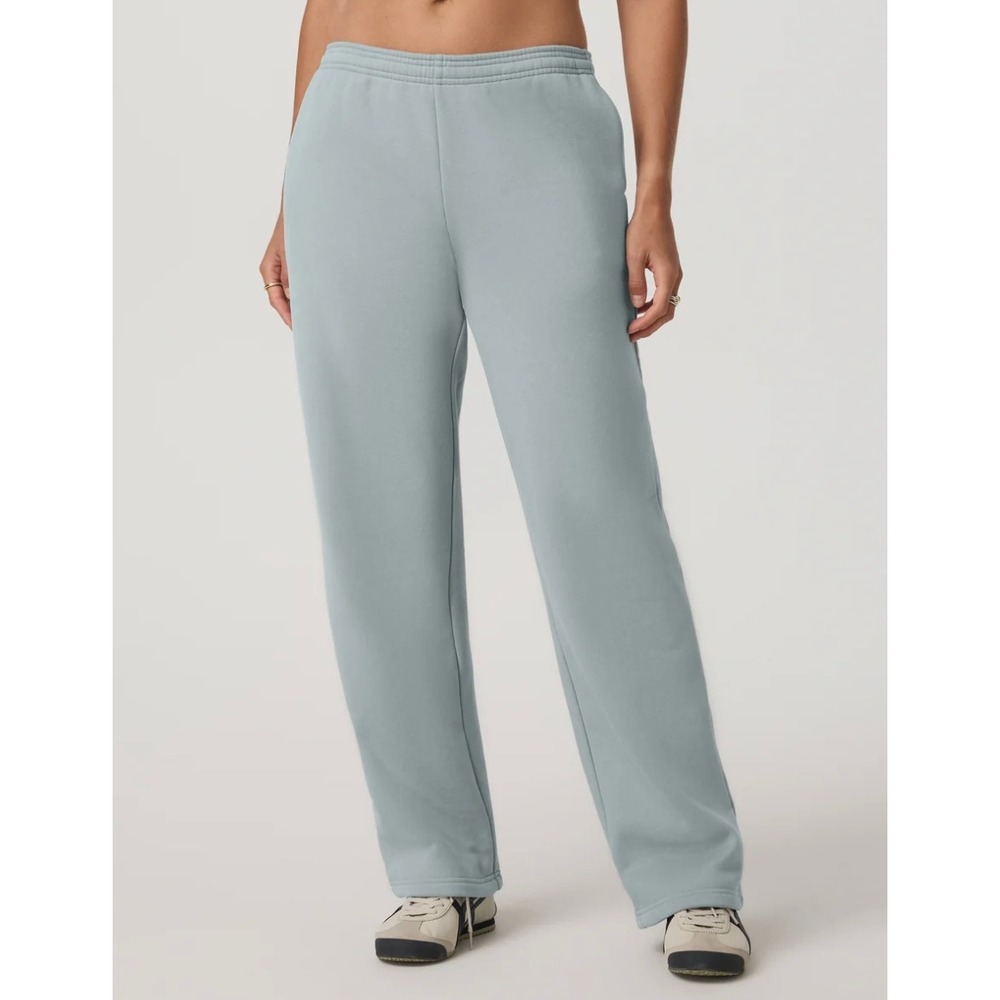 Vuori Restore Straight Leg Cotton Sweatpant in Blue Haze sz S